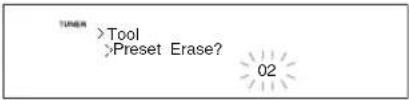 ONKYO BR-925 - Erasing Presets - 7