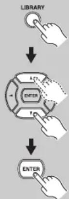 ONKYO BR-925 - Switch the input source to HDD. - 2