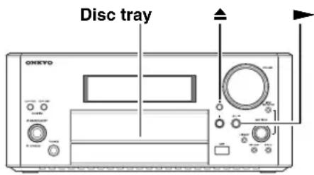Disc tray ONKYO