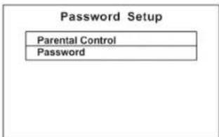 CLATRONIC MC 1020 DVD - Password setup / wachtwoord instellen - 1
