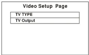 CLATRONIC MC 1020 DVD - Video Setup / Video-Einstellungen - 1