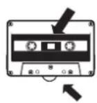 CLATRONIC MC 1020 DVD - IMPORTANT NOTES CONCERNING CASSETTE TAPES - 1