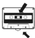 CLATRONIC MC 1020 DVD - BELANGRIJKE OPMERKING OVER CASSETTES - 1