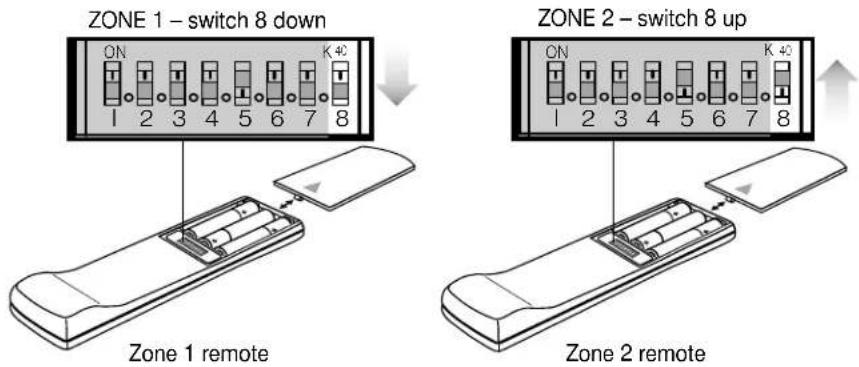 BOSE Lifestyle 30 - Setting a second remote for zone 2 - 1