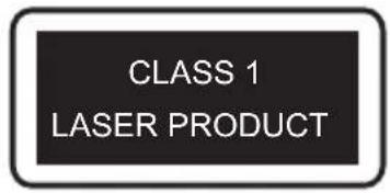 CLASS 1 LASER PRODUCT