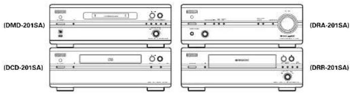 DENON DRA-201SA - ■ Empfohlene Systeminstallation - 1