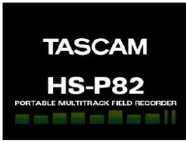 TASCAM HS-P82 PORTABLE MULTITRACK FIELD RECORDER