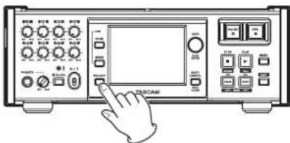 TASCAM HS-P82 - Ein neues Projekt anlegen - 1