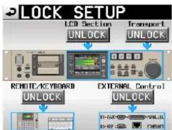 TASCAM HS-2 - Tastensperre - 2