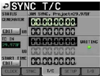 TASCAM HS-2 - – Geräteeinstellungen - 1