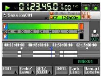 TASCAM HS-2 - – Die Bedienelemente und ihre Funktionen - 3
