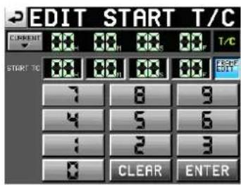 TASCAM HS-2 - Die Timecodeposition der Wiedergabe ändern - 3