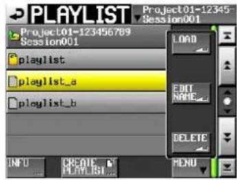 TASCAM HS-2 - Tippen Sie auf MENU. - 1