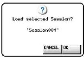 TASCAM HS-2 - Tippen Sie auf LOAD. - 1