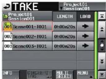 TASCAM HS-2 - Einen Take teilen (Divide) - 5