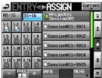 ENTRY A1-16 B1-16 Project01 Session001 Session001-1001 Session001-1002 Session001-1003 Session001-1004 Session001-1005 - Price + INFO MENU Current