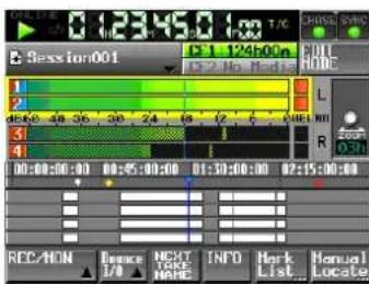 TASCAM HS-4000 - ⑩ Pegelanzeige - 2