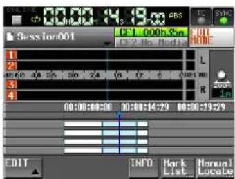TASCAM HS-4000 - Bereiche editieren - 2