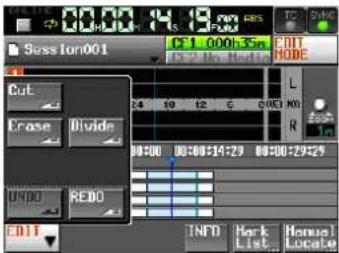 Session001 Cut Erase Divide UNDO REDO EDIT C:\ 000\000\000\000\000\000\000\000\000\000\000\000\000\000\000\000\000\000\000\000\000\000 INFO Mark List Manual Locale