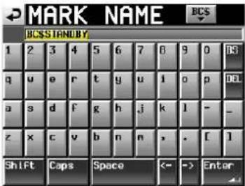 MARK NAME BCS BCS STANDARD 1 2 3 4 5 6 7 8 9 0 01 q u e r t y u i o p DEL a s d f g h j k l - _ z x c v b n m , . [ ] Shift Caps Space <- -> Enter