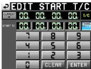 TASCAM HS-2000 - Die Timecode-Startzeit der Wiedergabe ändern - 3