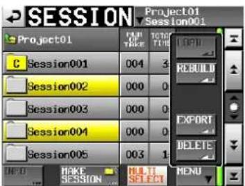 SESSION Project01 Session001 C Session001 004 3 Session002 000 0 Session003 000 0 Session004 000 0 Session005 003 1 HIND MAKE SESSION MULTI SELECT MENU