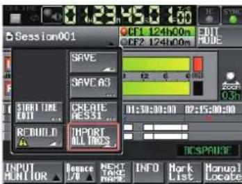 TASCAM HS-2000 - Wichtig - 1
