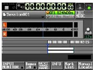 TASCAM HS-2000 - Drücken Sie die HOME-Taste. - 1