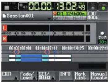 TASCAM HS-2000 - Eine Zwischenmischung erstellen (Bounce-Funktion) - 3