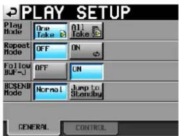TASCAM HS-2000 - BC\$END Mode (nur im On-Air-Wiedergabemodus) - 1