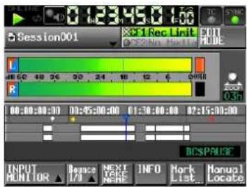 TASCAM HS-2000 - Beschränkungen der Ordnerkapazität - 2