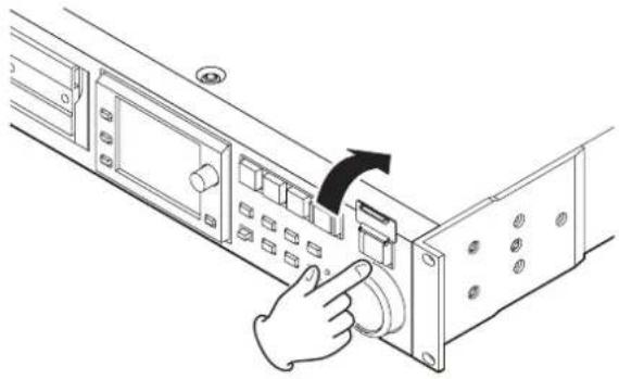 TASCAM HS-2000 - Die Online-Wiedergabe auslösen - 1