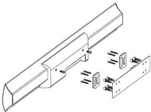 Reflexion AIO-240WS - BEFESTIGUNGSSCHABLONE - 1