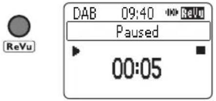PURE DMX-60 - ReVu™ - Zurückspulen und Pausieren des Radios - 1
