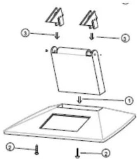 CMX DMS 7770 - Assembly the pedestal - 4