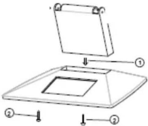 CMX DMS 7770 - Assembly the pedestal - 3