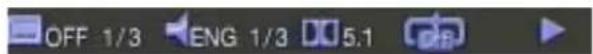 MERIDIAN 598 - To turn subtitles on or off - 1