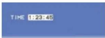 TIME 1:23:45