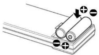 KENWOOD XD-9580 - Loading batteries - 2