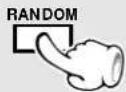 KENWOOD XD-9580 - Select the RANDOM mode. - 2
