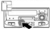 KENWOOD XD-9580 - How to use the REC INPUT key - 1
