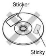 KENWOOD XD-9580 - Disc handling precautions - 2