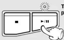 KENWOOD XD-9580 - To pause playback - 1