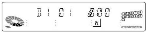 VOL 1 1 0 1 0.7 0 CD ON 1 4 5 6 8 9 0 10 THIS MODELE NAME: