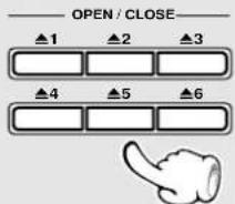 OPEN / CLOSE ▲1 ▲2 ▲3 ▲4 ▲5 ▲6