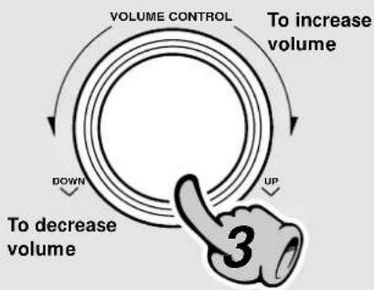 KENWOOD XD-8050 - Selecting the desired output - 1
