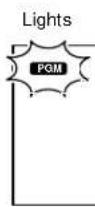 KENWOOD XD-8050 - Light the "PGM" indicator. - 3