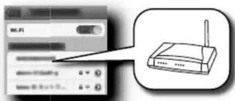 KENWOOD UD-F5 - Wählen Sie Ihre Router-SSID aus der Liste der verfügbaren Netzwerke. - 1