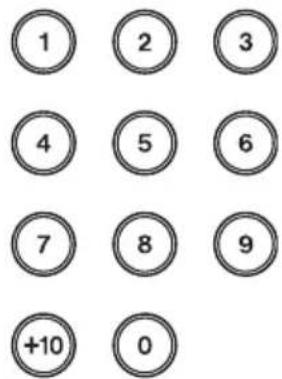 1 2 3 4 5 6 7 8 9 +10 0