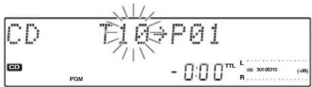 CD T103P01 CD PGM - 0:00 TTL L 30105310 (-dB) R